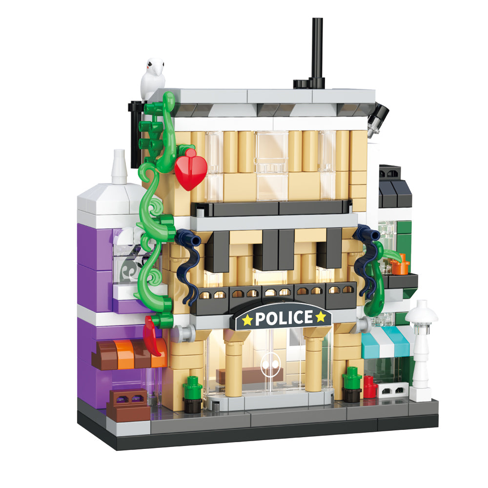 309pc Koco Police Station Kids/Children Building Bricks Toy 6y+