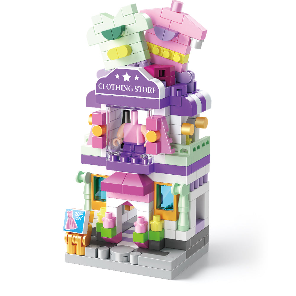 298pc Koco Clothes Store Kids/Children Building Bricks Toy 6y+