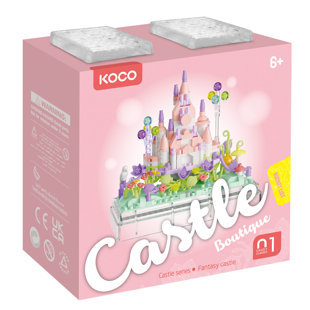 2x 414pc Koco Castle Dream Astle Kids/Children Building Bricks Toy 6y+
