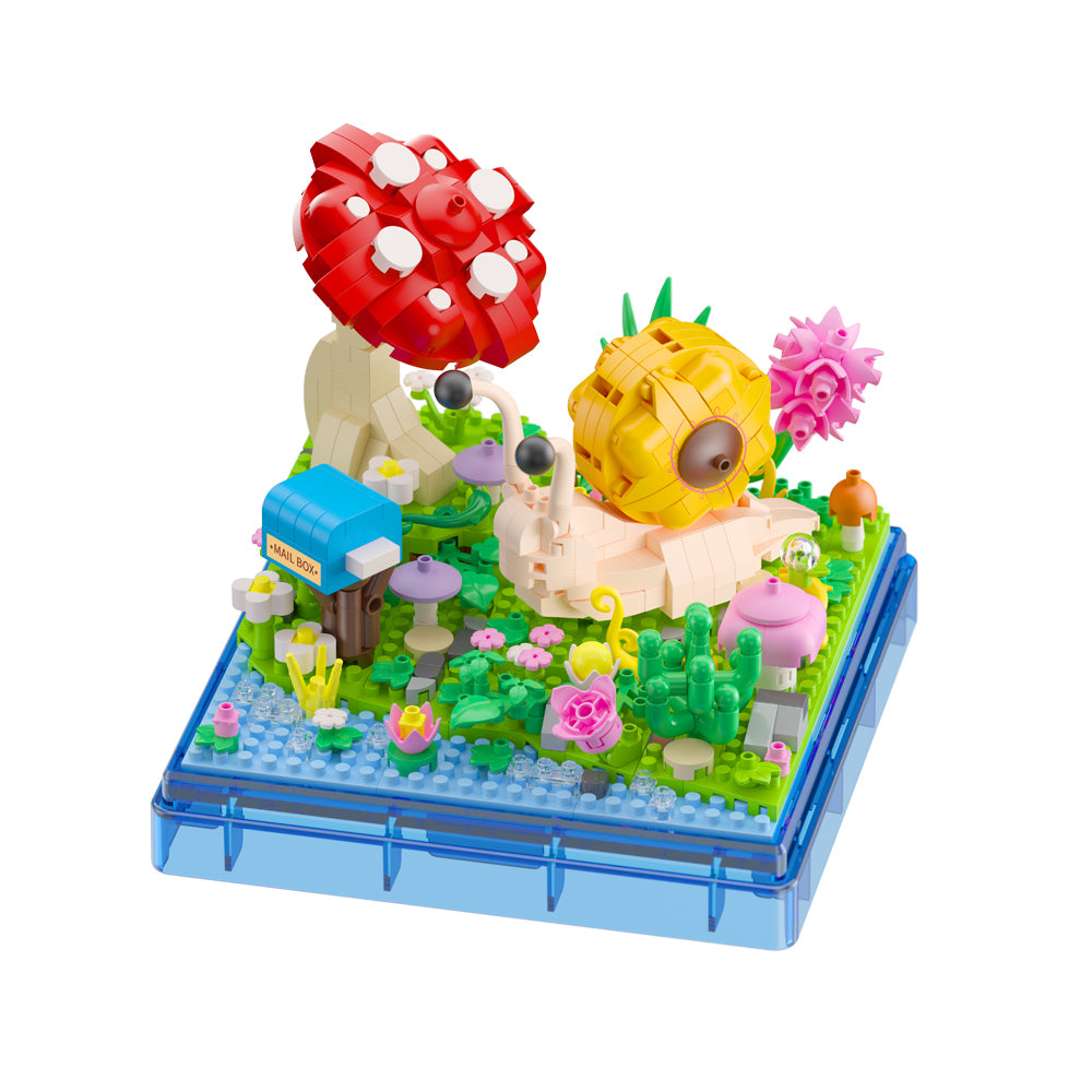 625pc Koco Insect & Plant Snail Kids Building Bricks Toy 6y+