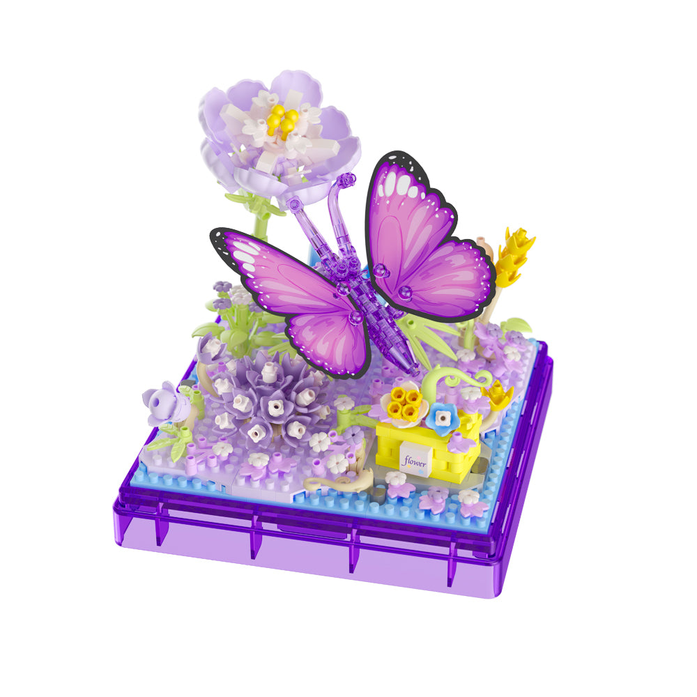 471pc Koco Insect & Plant Butterfly Kids Building Bricks Toy 6y+