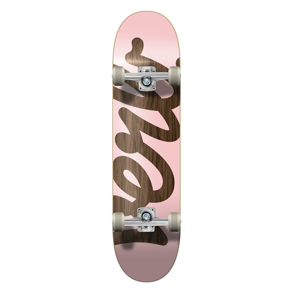 Verb Complete Skateboard Progressive Xl Script Pink 8in