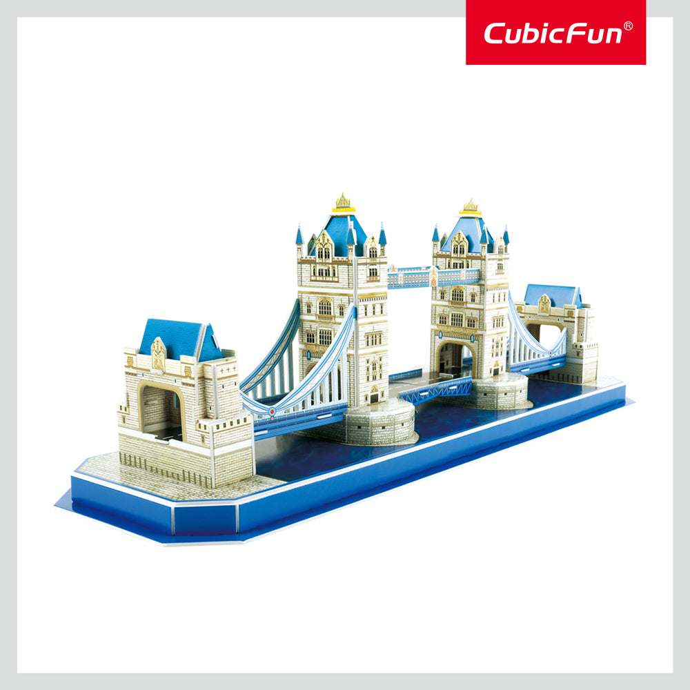 52pc CubicFun Tower Bridge 3D Puzzle Kids Fun Toy 3y+