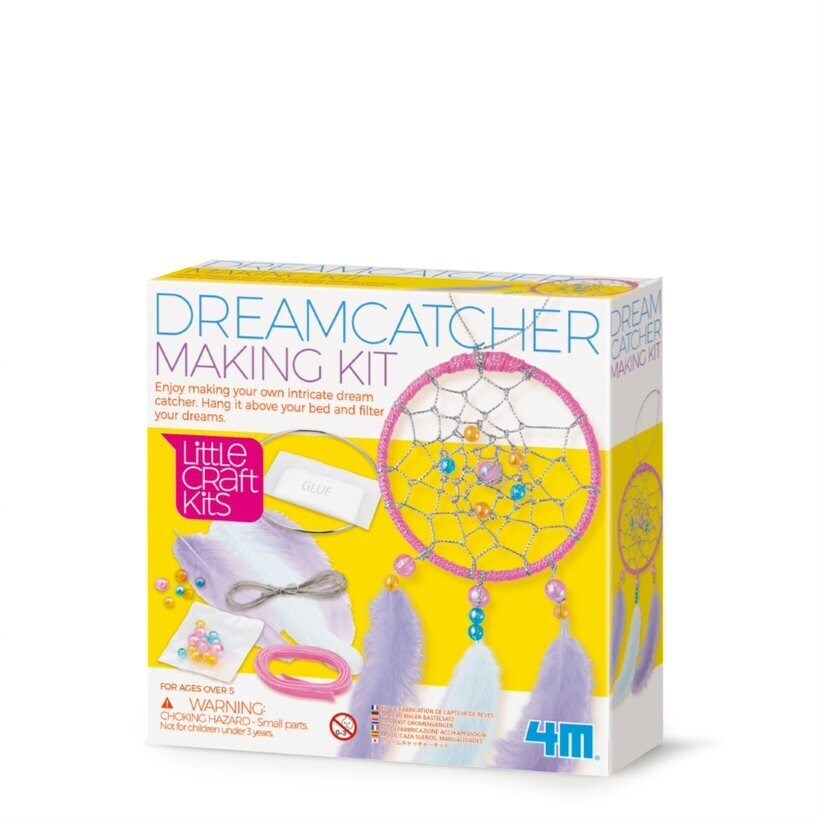 2PK 4M Little Craft Dream Catcher Making Kit Kids Activity Toy 5y+