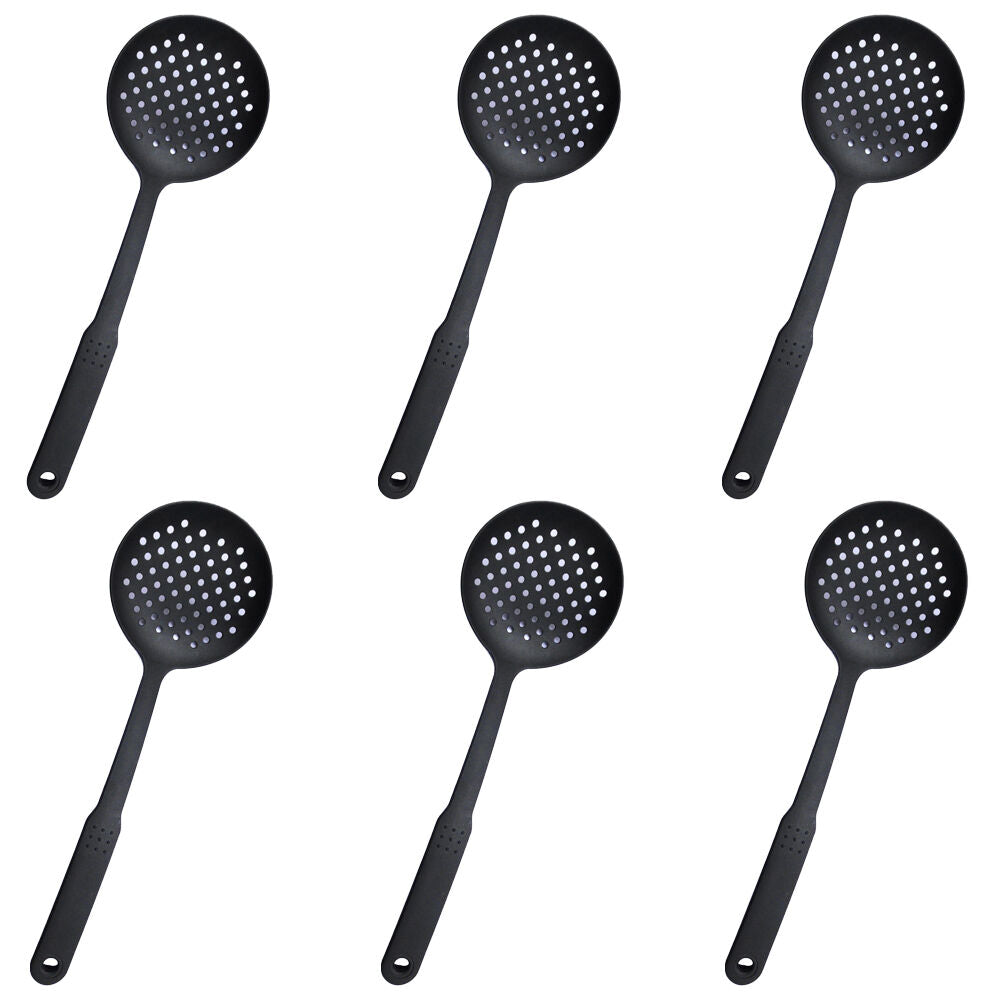 6PK Classica Non-Stick Nylon Wok Turner w/Strain Holes Kitchen Utensil 33cm
