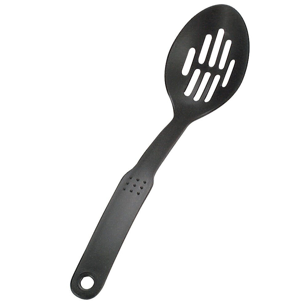 6PK Classica Non-Stick Plastic/Nylon Slotted Spoon Kitchen Utensil Durable 31cm