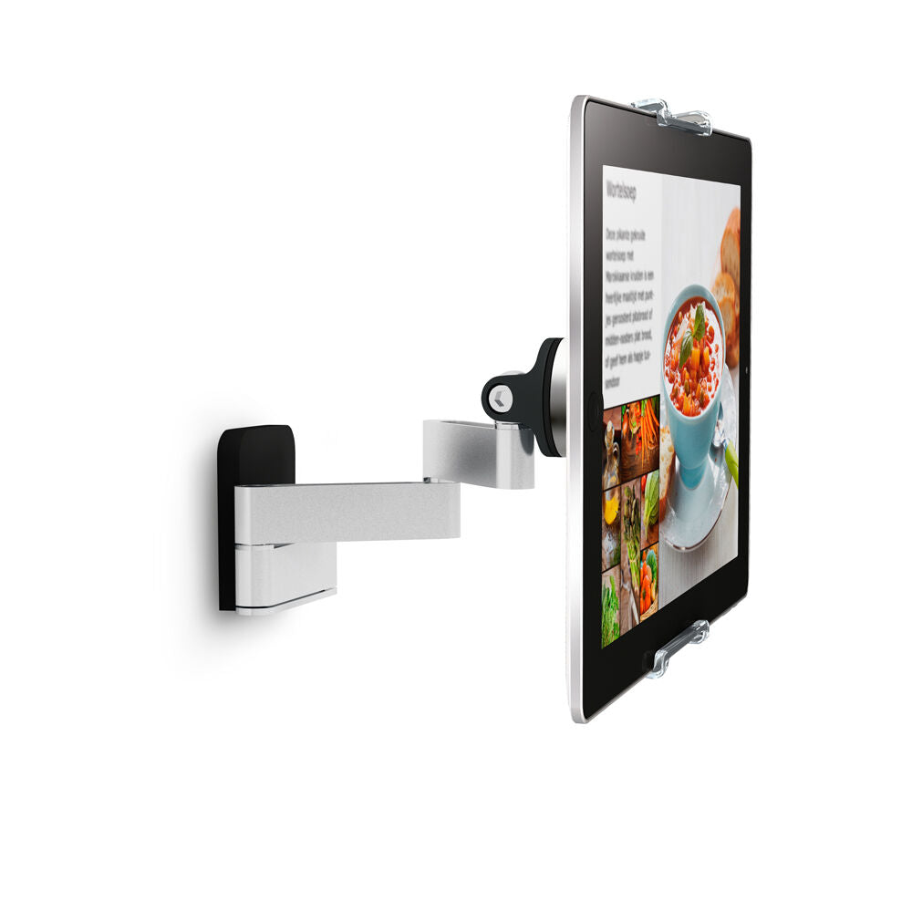 Vogels Aluminium Adjustable Tablet Wall Mount Flex Pack - Silver