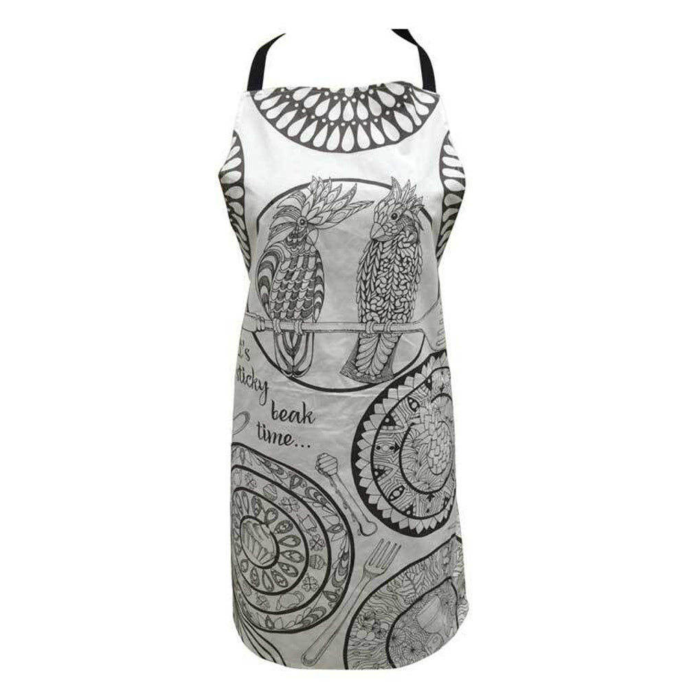 ColourAway Colouring-in 100% Cotton Cockatoo Apron