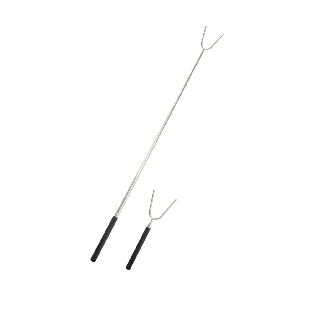 4PK Wildtrak Telescopic Aluminum Camping Fork In Display Outdoor Camping 86cm