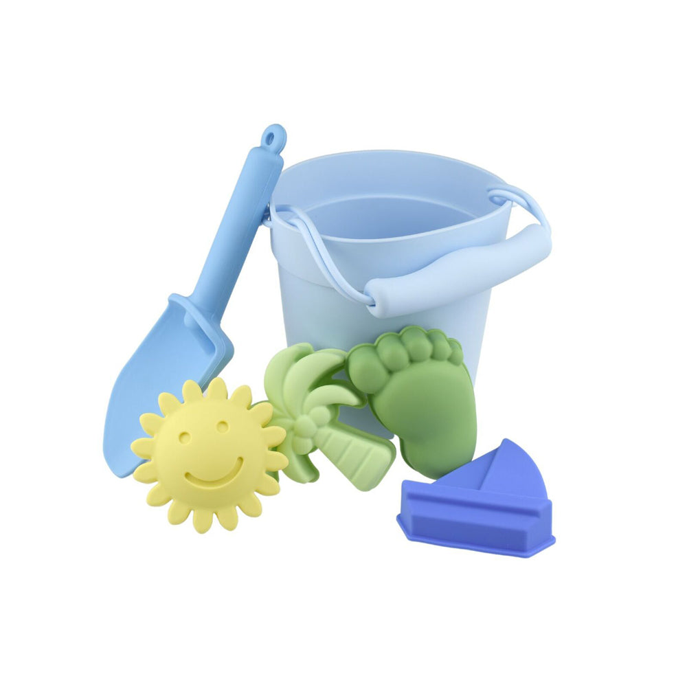 6pc Koala Dream Silicone Baby/Toddler Beach Toy Set Blue Sundae 10m+