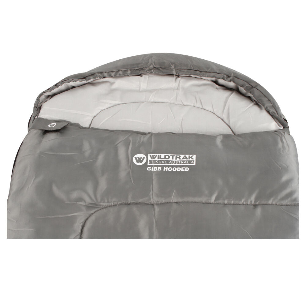 Wildtrak Leisure Australia Gibb Hooded Sleeping Bag 215x70cm