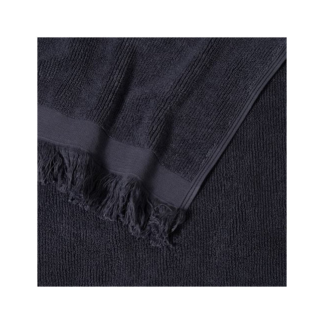 4pc Canningvale Capri Rib Cotton Bath/Hand Towel/Face Washer Set - Slate