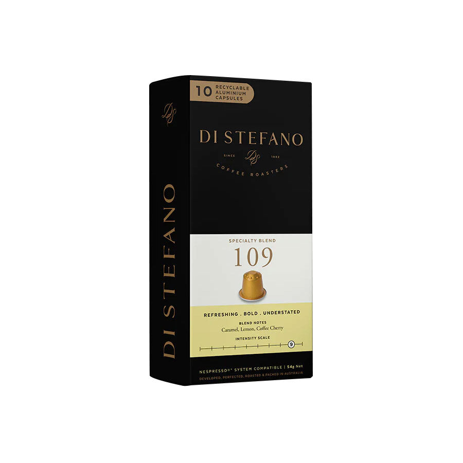 60pc Di Stefano 54g Coffee Capsules Speciality Blend 109