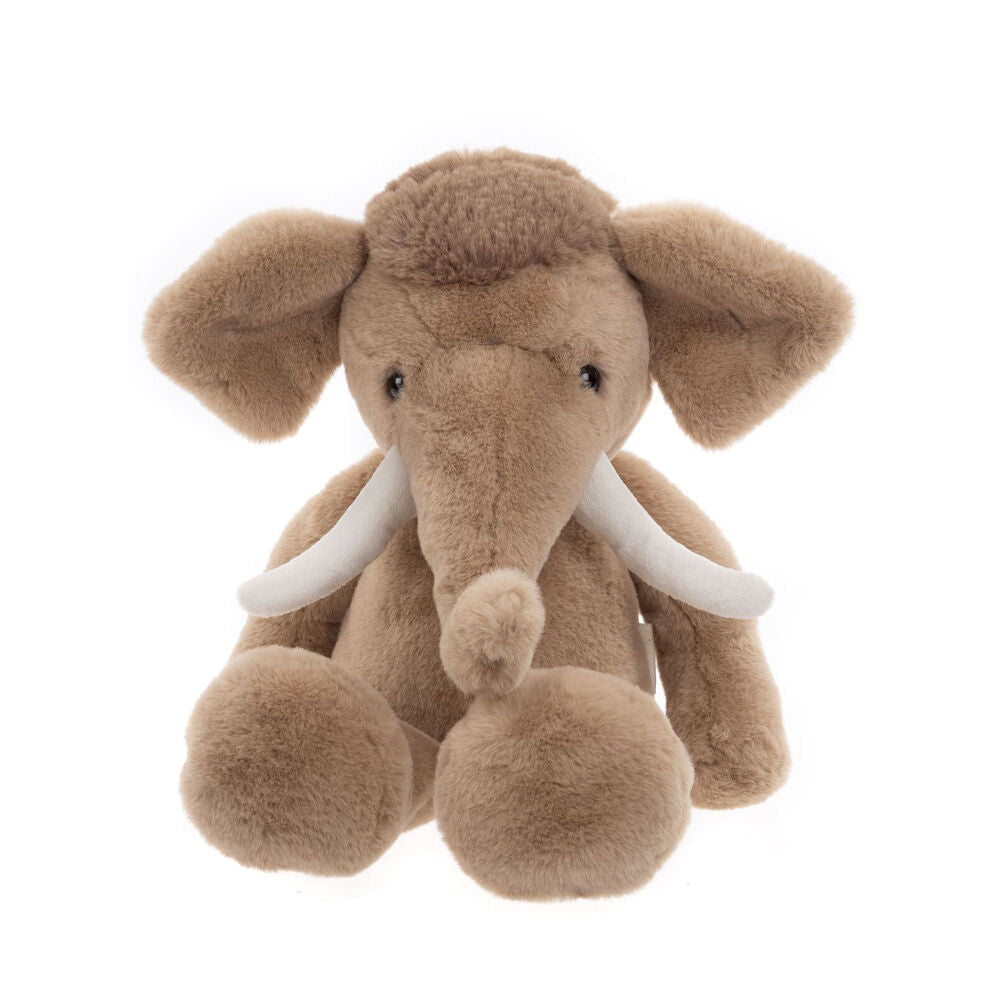 2pc Charlie Bears Wally Mammoth Brown & Stevie Stegosaurus Green Plush Toy 0y+