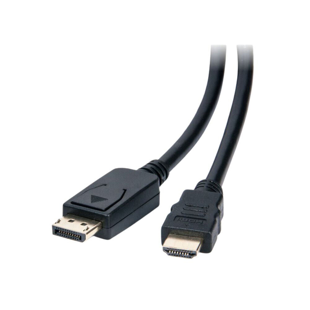 Connect Cable Male DisplayPort to 4K HDMI Cable 2m - Black