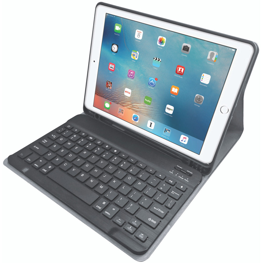 Connect Folio Case w/ Wireless Keyboard For iPad 10.2in