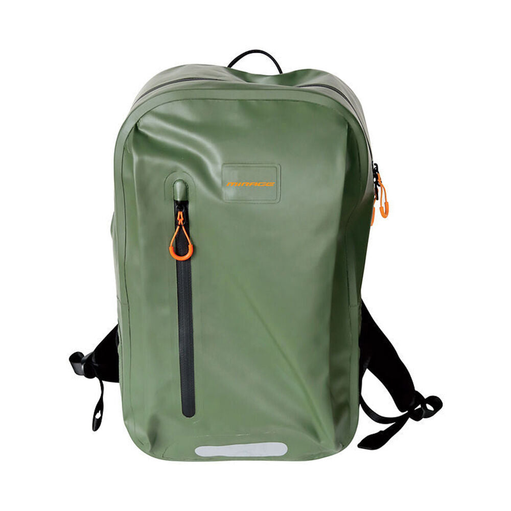 Mirage Day Tripper Outdoor Water-Resistant Backpack Bag Olive Green