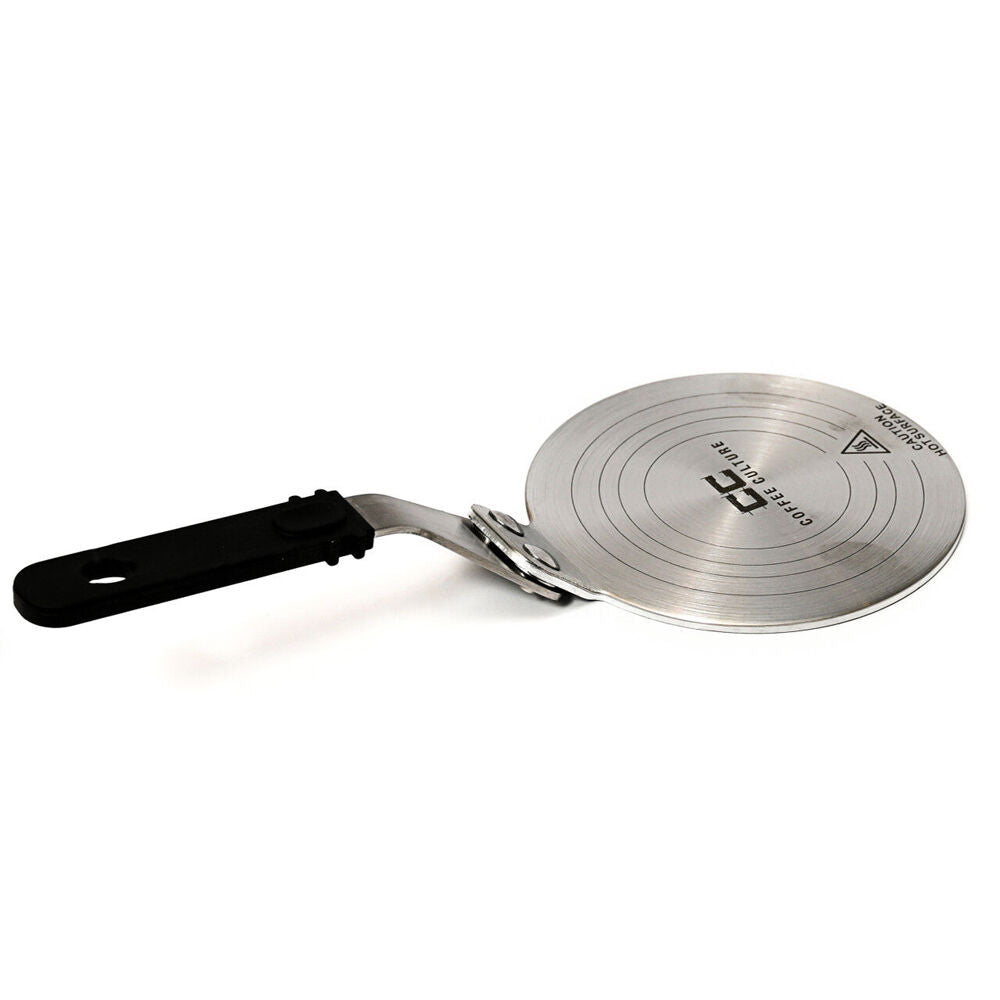 Coffee Culture Stainless Steel Induction Plate 20cm - Black