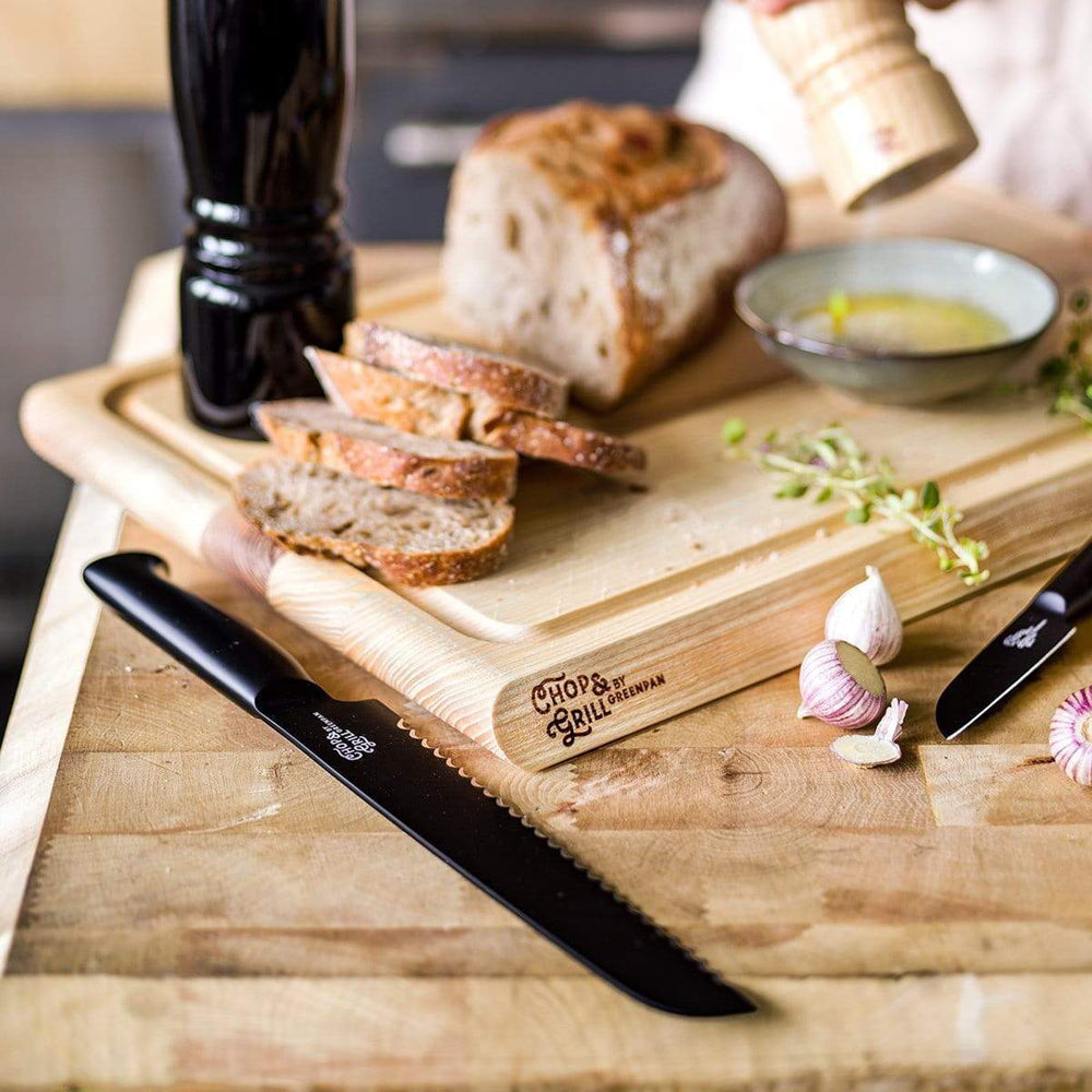 GreenPan Chop&Grill Bread Knife 19cm Home Kitchen Cookware