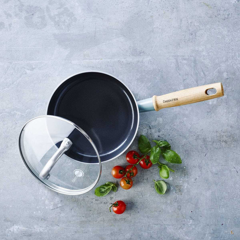 GreenPan Mayflower Covered Saucepan 18cm Home Kitchen Cookware