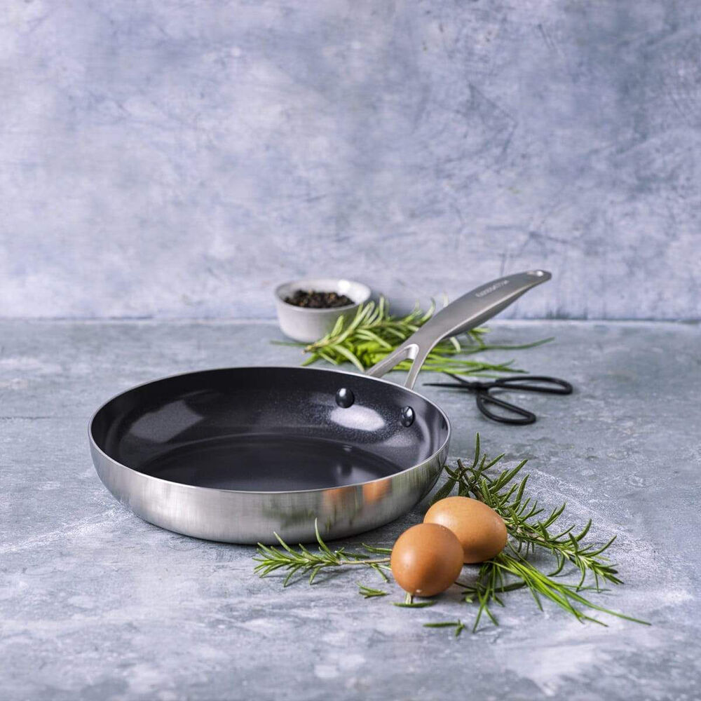 Greenpan 28cm Stainless Steel Geneva Kitchen Frying Pan