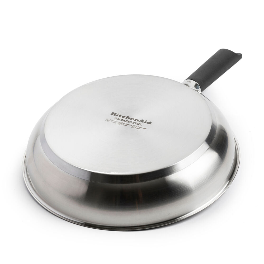 KitchenAid 28cm Classic Stainless Steel Frypan Kitchenware