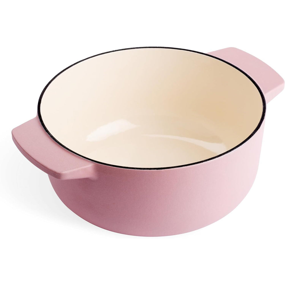KitchenAid Cast Iron Casserole 26cm/5.2L Dried Rose
