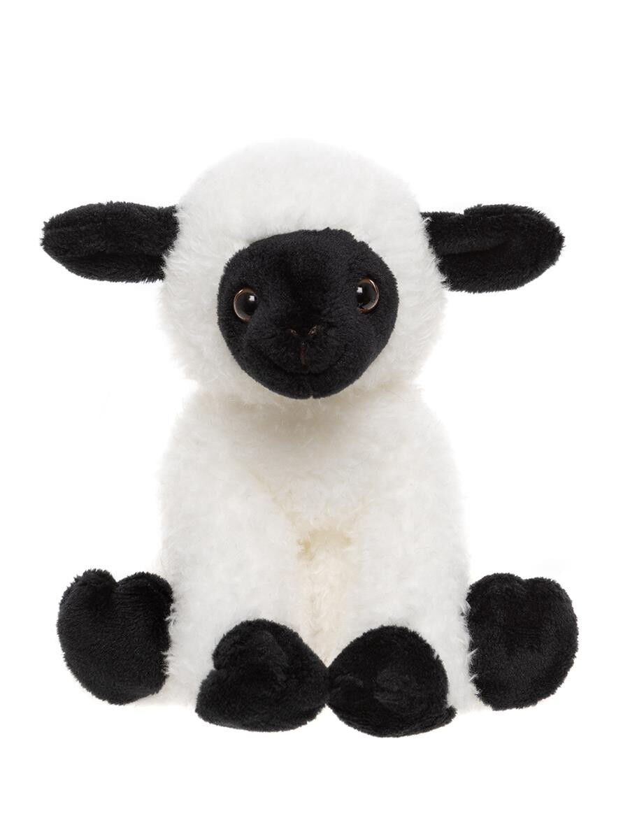 2PK Charlie Bears Kids Plush Toy Lamb Cuddle Club Collection 0Y+ White