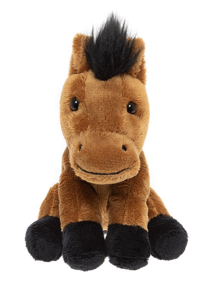 2PK Charlie Bears Kids Plush Toy Chestnut Horse Cuddle Club 0Y+ Brown;