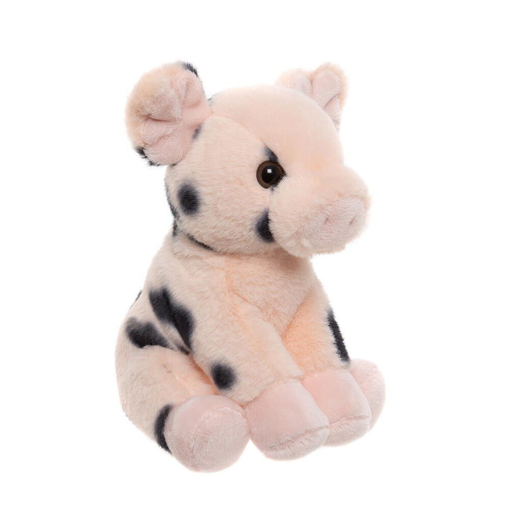 Charlie Bears Kids Plush Toy Spotted Pig Cuddle Club Collection 0Y+ Pink