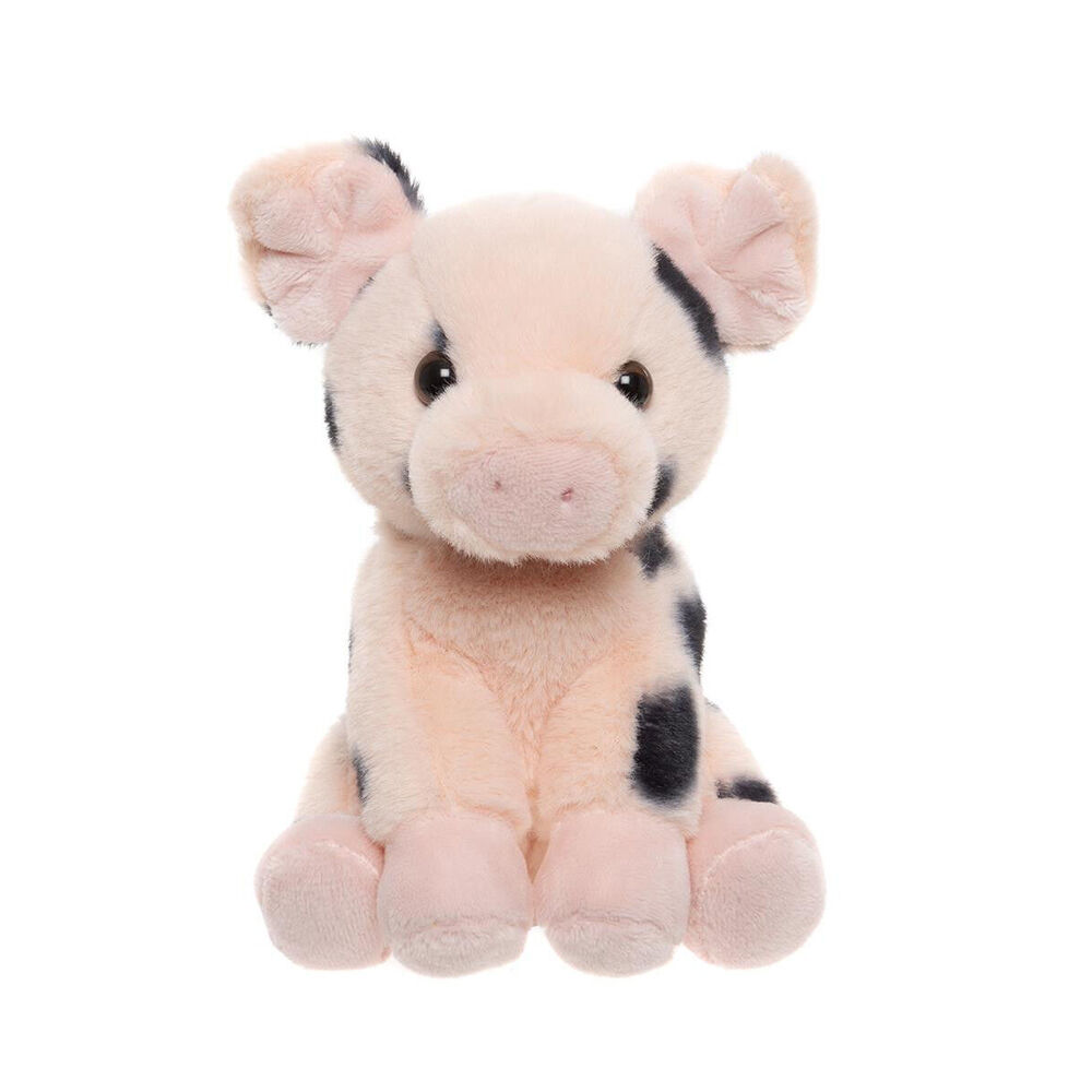 Charlie Bears Kids Plush Toy Spotted Pig Cuddle Club Collection 0Y+ Pink