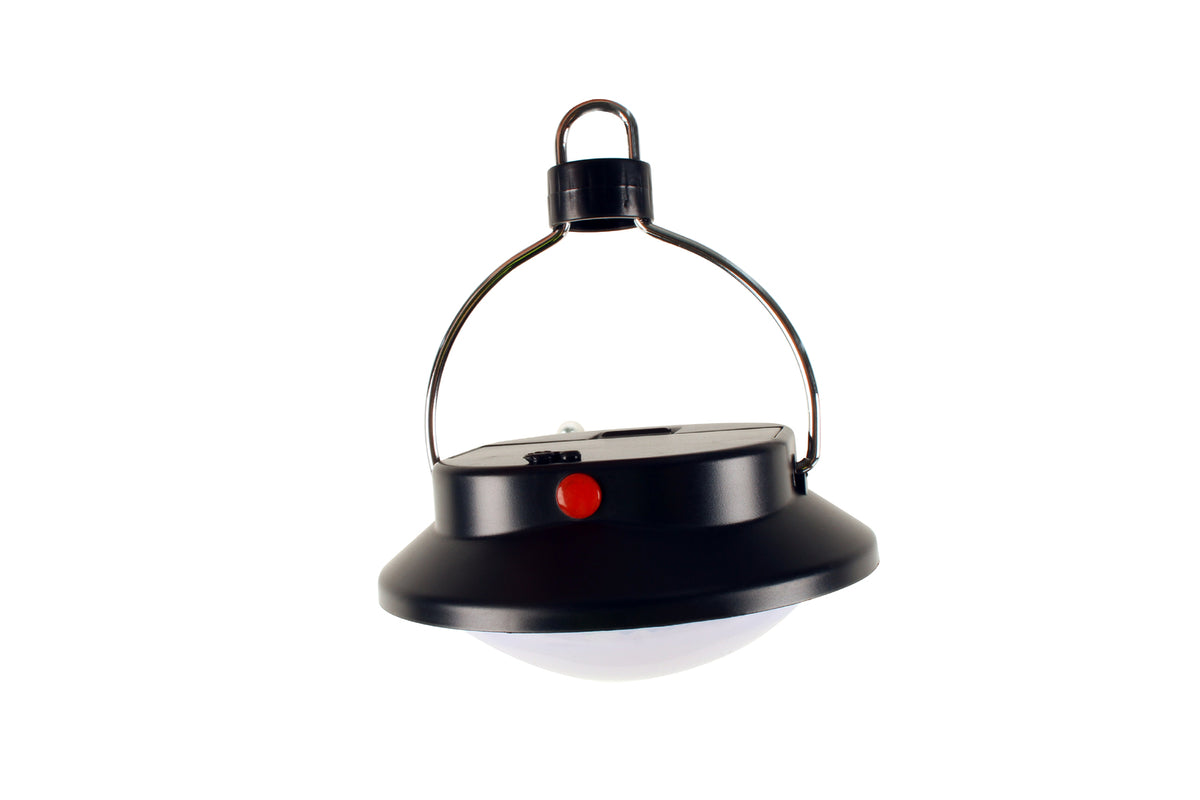 Cockatoo Camping Portable 13x11cm Ultra Bright LED Tent Light - Black