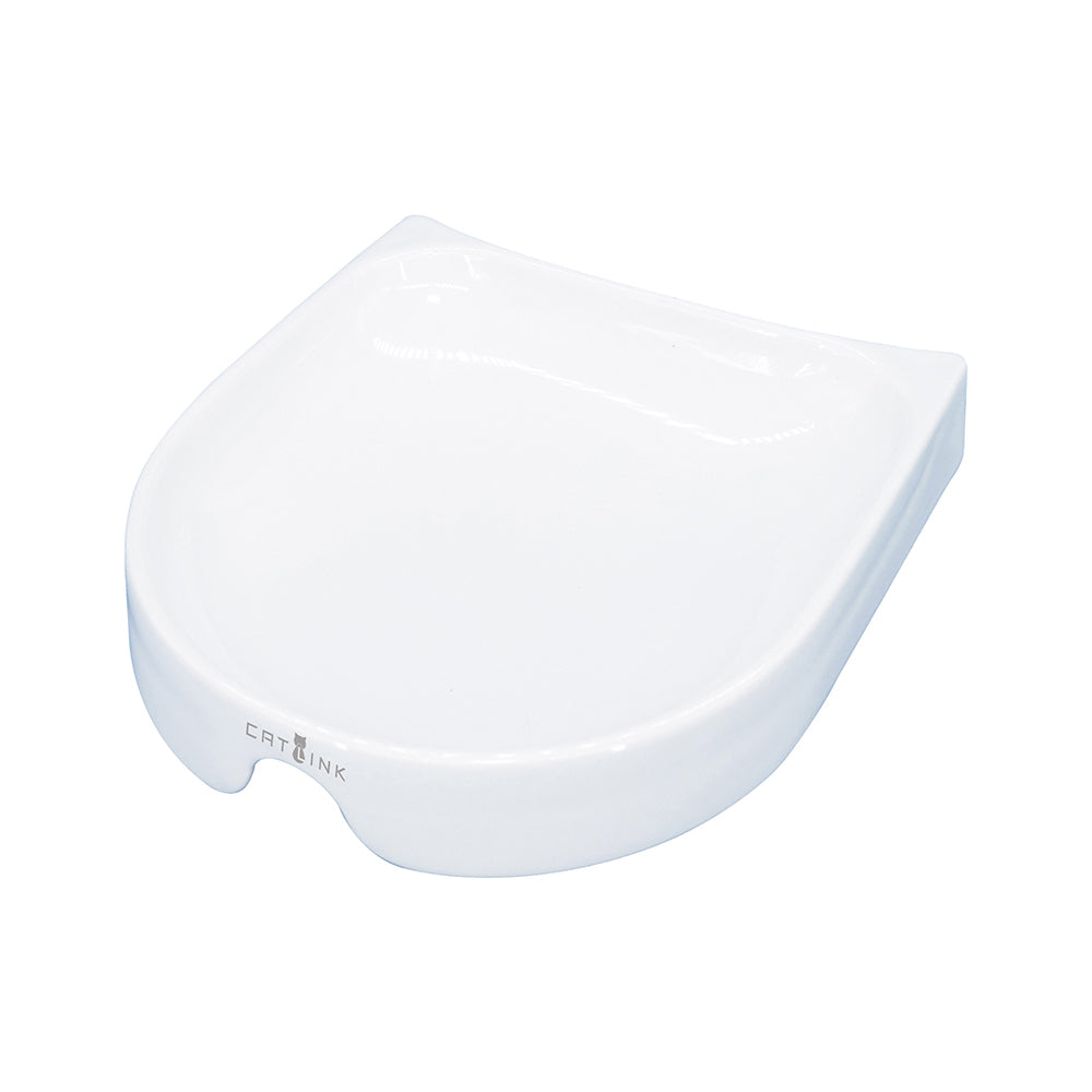 Catlink Ceramic Replacement Bowl For Pet/Cat Smart Feeder - White