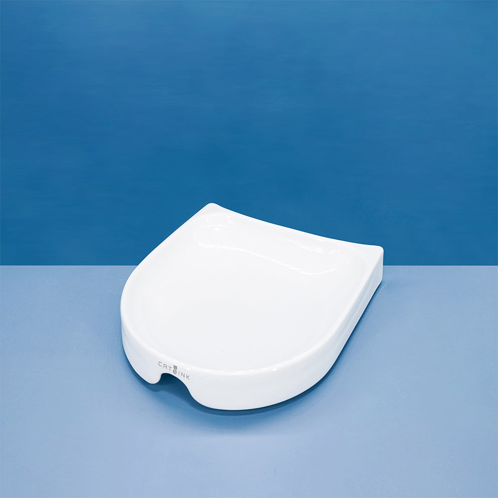Catlink Ceramic Replacement Bowl For Pet/Cat Smart Feeder - White