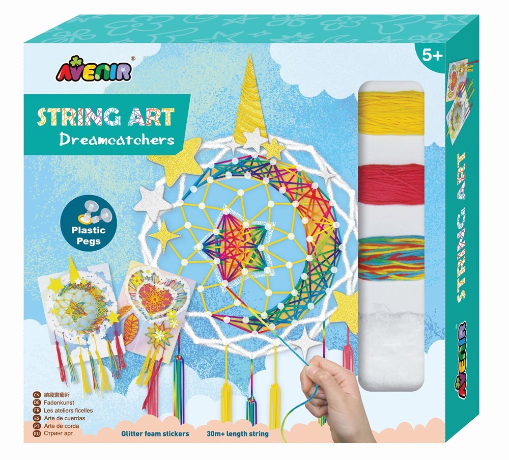 Avenir String Art Dream Catcher Kids/Children Craft Kit 5y+