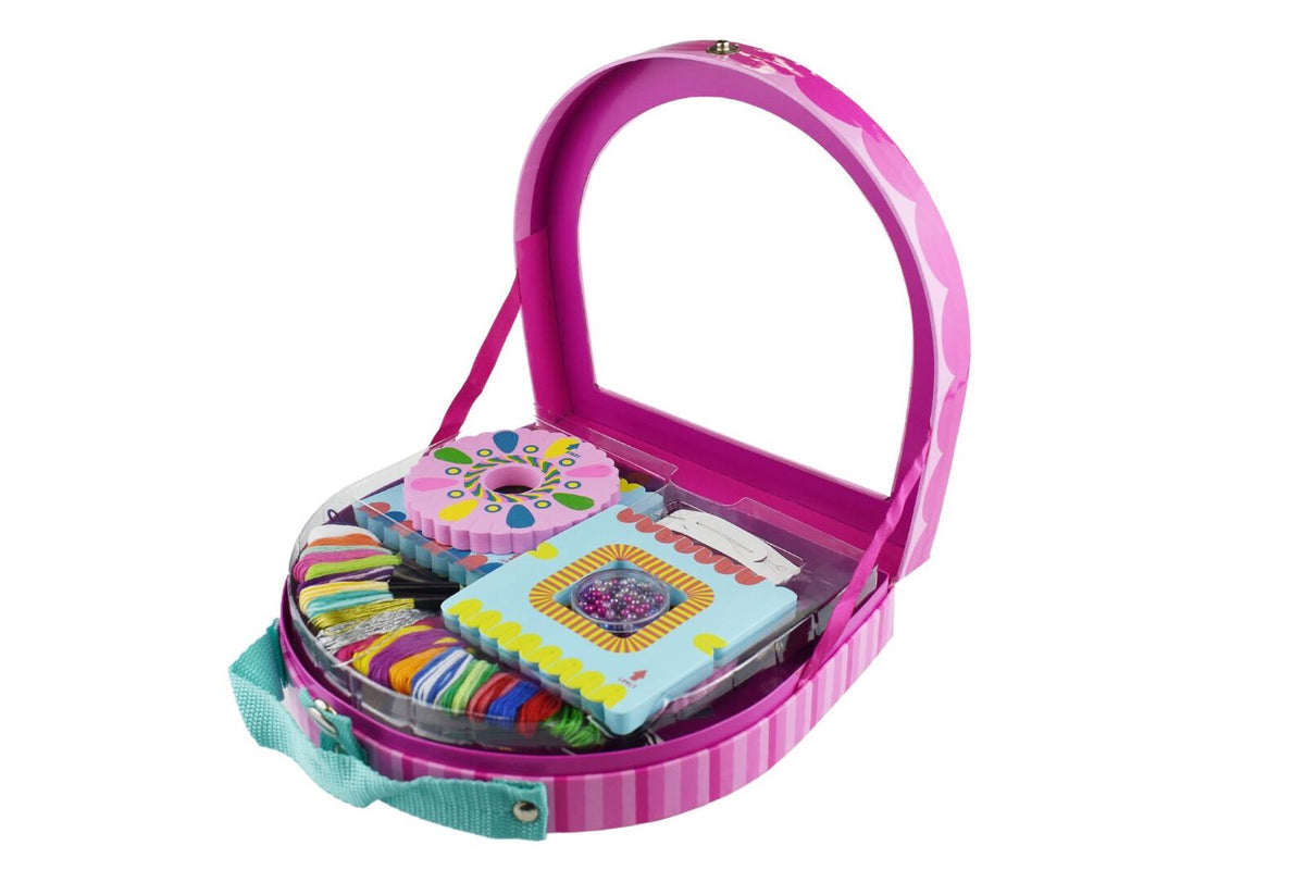 Kaper Kidz Friends 4 Ever Bracelet Making Kit Pink