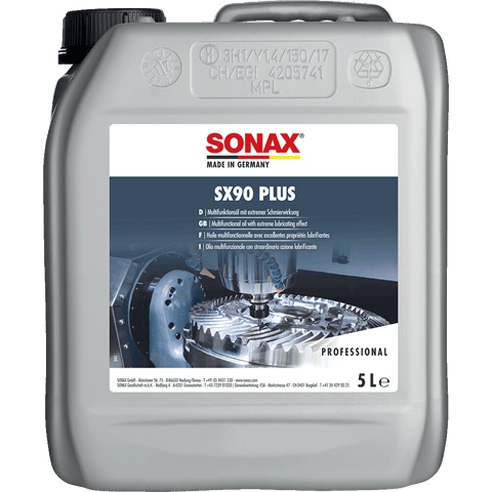Sonax SX90 Multifunctional Oil Lubricant Protects & Cleans Corrosion 5L