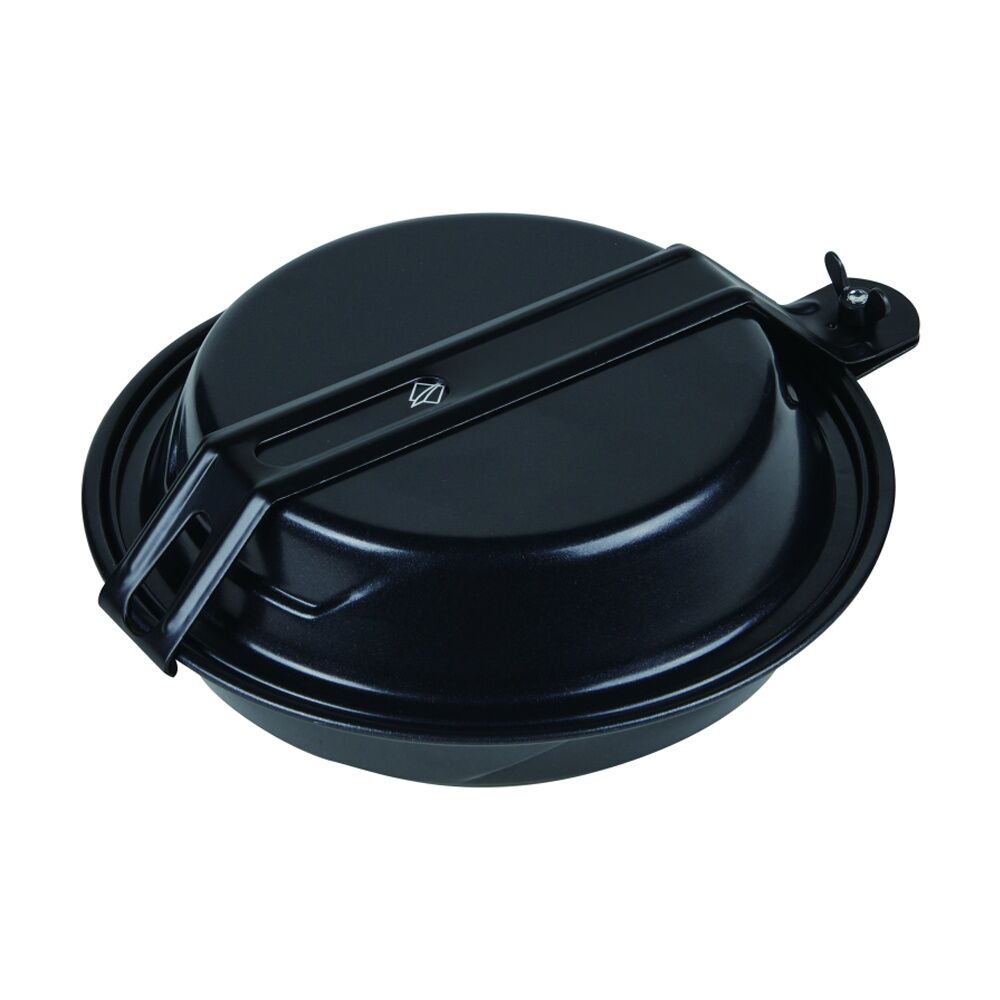 5pc Oztrail Mess Kit Non Stick Aluminium Lightweight Compact Camping Set