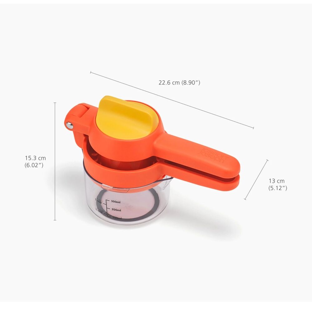 Joseph Joseph JuiceMax Plus Kitchen Tool Citrus Juicer Orange