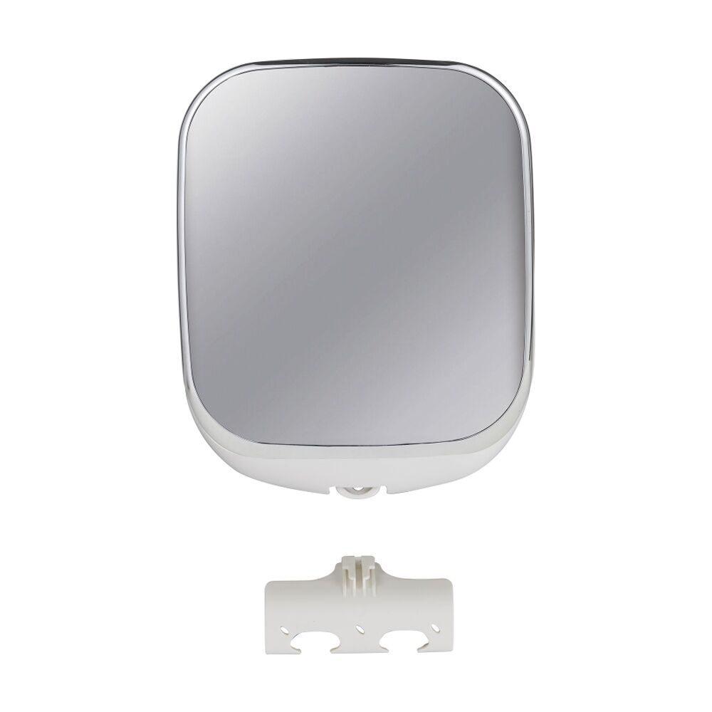2PK Companion Suction Mirror Fogless Bathroom Hooks Push Installation