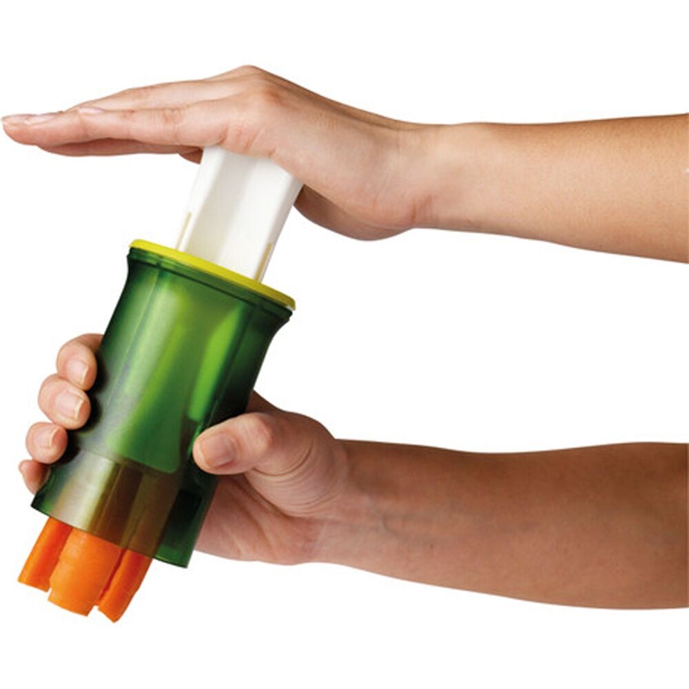 2PK Chef'n QuickStick Snack Slicer Green For Fast Veggie Sticks