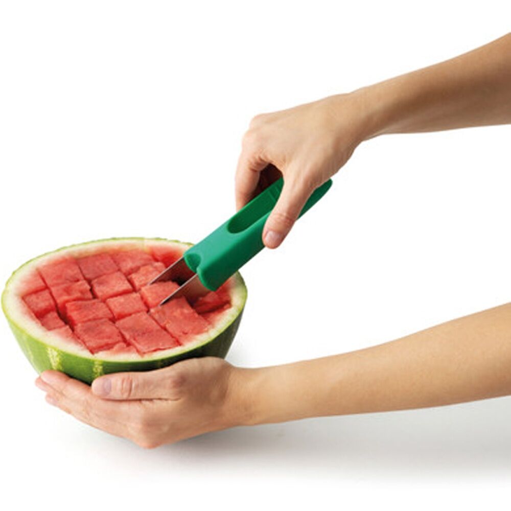 2PK Chef'n Watermelon Slicester Messless Fruit Cutter Green 26cm
