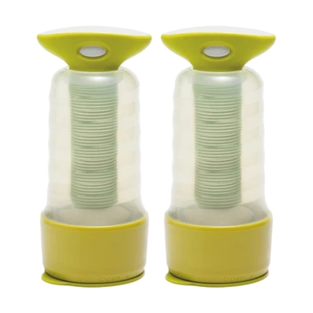2PK Chef'n Herbcicle Plus Frozen Herb Keeper and Mill Green Kitchen Tool