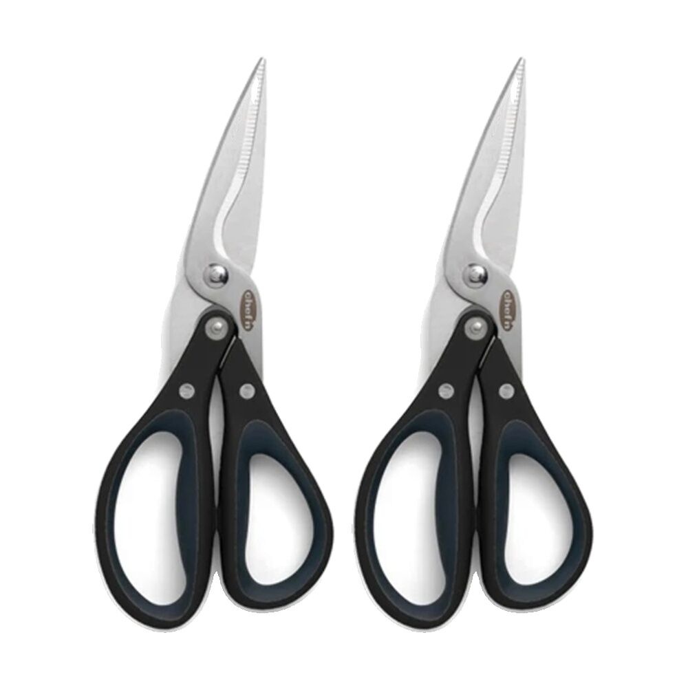 2PK Chef'n FreshForce Poultry Shears Stainless Steel Blades Kitchen Tool