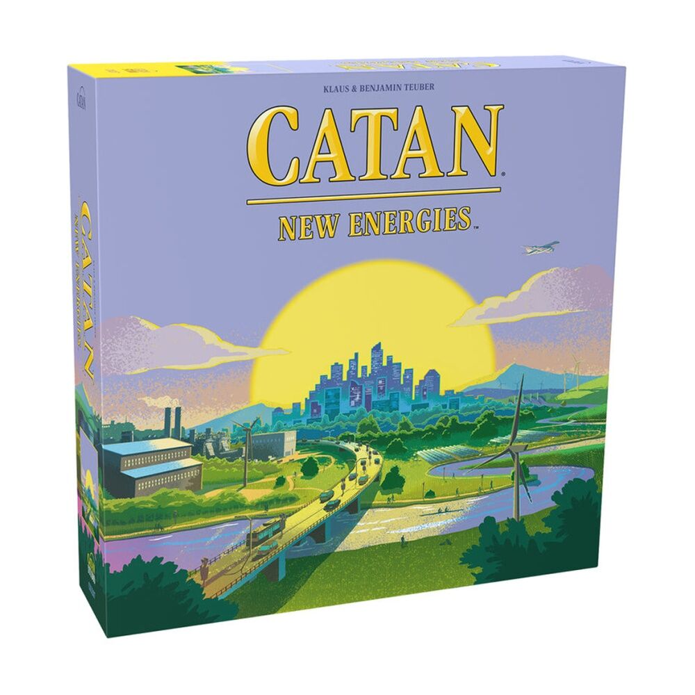 Asmodee Catan New Energies Base Card & Board Game 3-4 Players 14y+