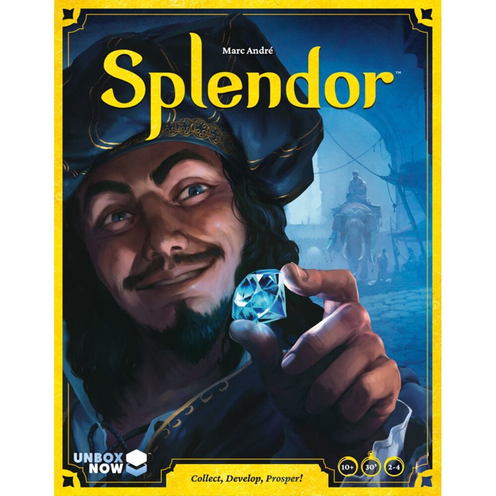 Asmodee Splendor Refreshed Card Game 2-4 Players 30 Mins Ages 10+
