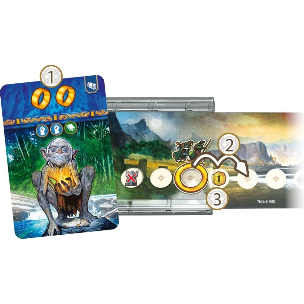 Asmodee Lord Of The Rings Duel For Middle-Earth Card & Board Game 10y+