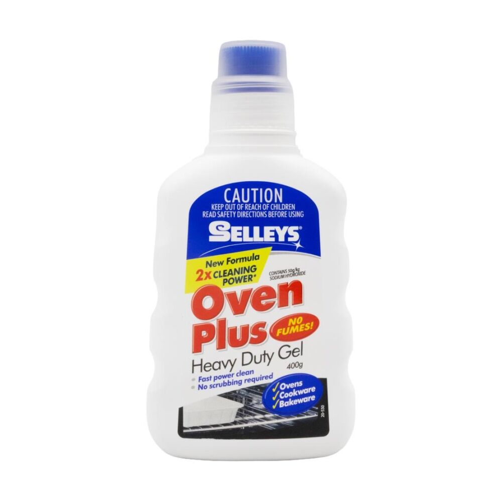 6PK Selleys Oven Plus Heavy Duty Gel Faster Power Clean No Fumes 400g