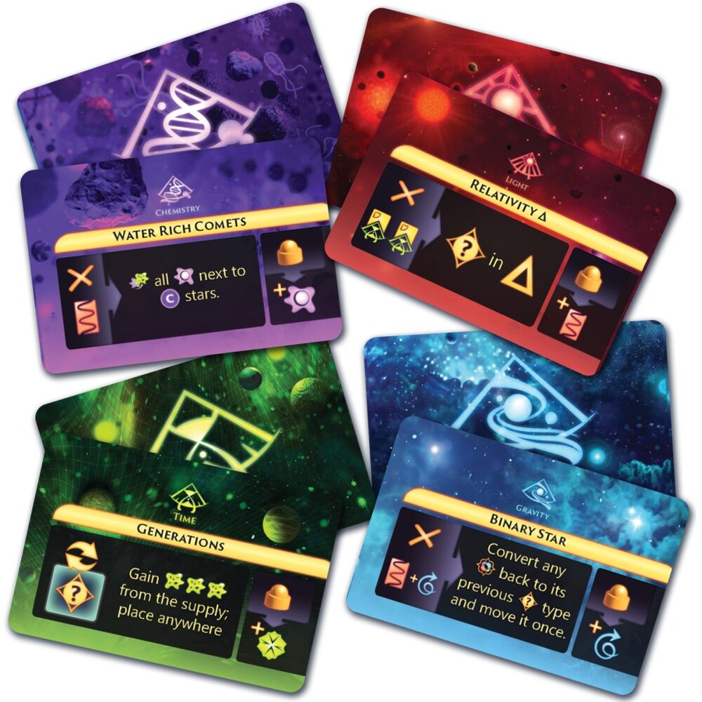 Asmodee Crafting The Cosmos Card Game Space Strategy 2-4 Players 14y+