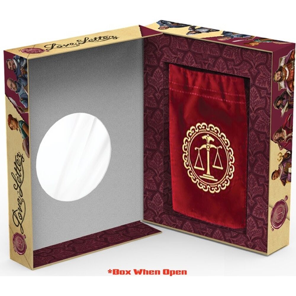 Asmodee Love Letter Classic Eco Box Card Game 2-6 Players 20 Min 14y+